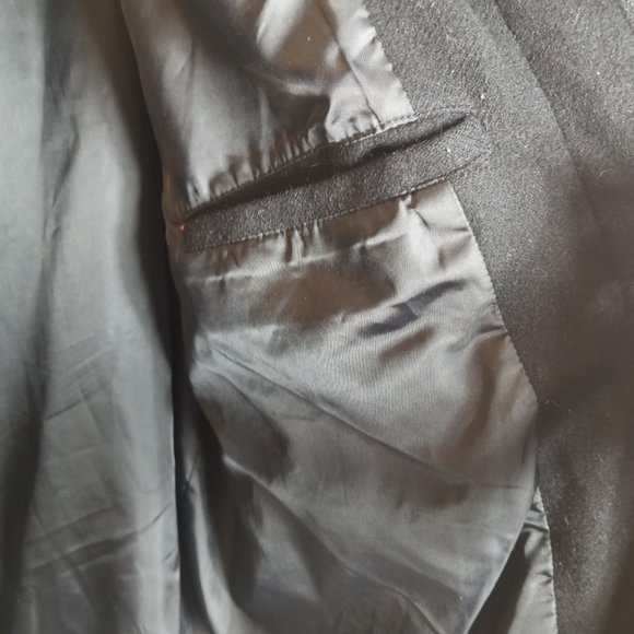 INC International Concepts Men's Black Wool Jacket XXL - Picture 13 of 14